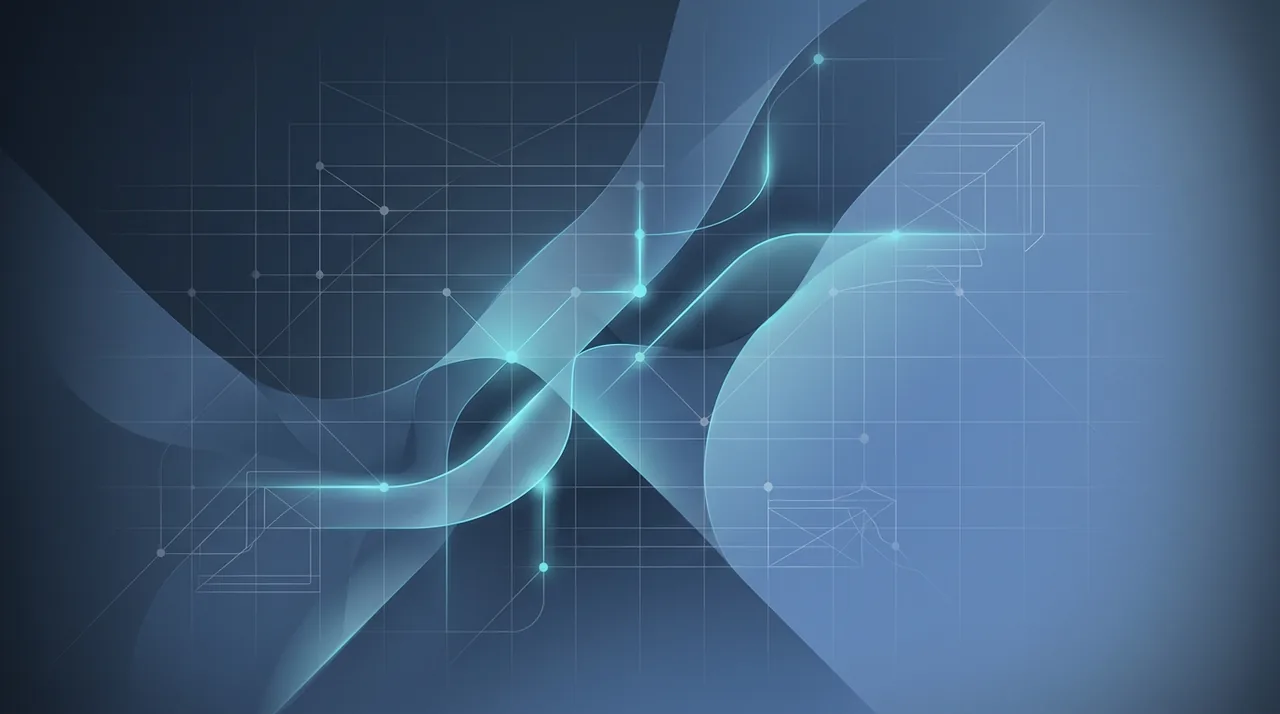 Abstract studio illustration suggesting product design and collaboration